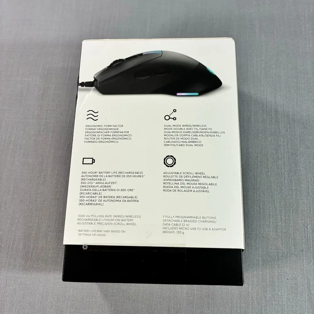 Factory Sealed Alienware AW610M Wireless Wired Gaming Mouse RGB 16000 DPI